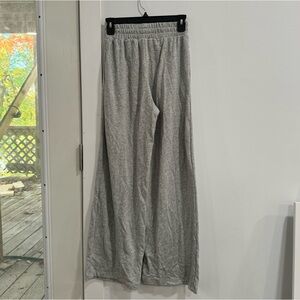 Wide Legged Grey Sweatpants